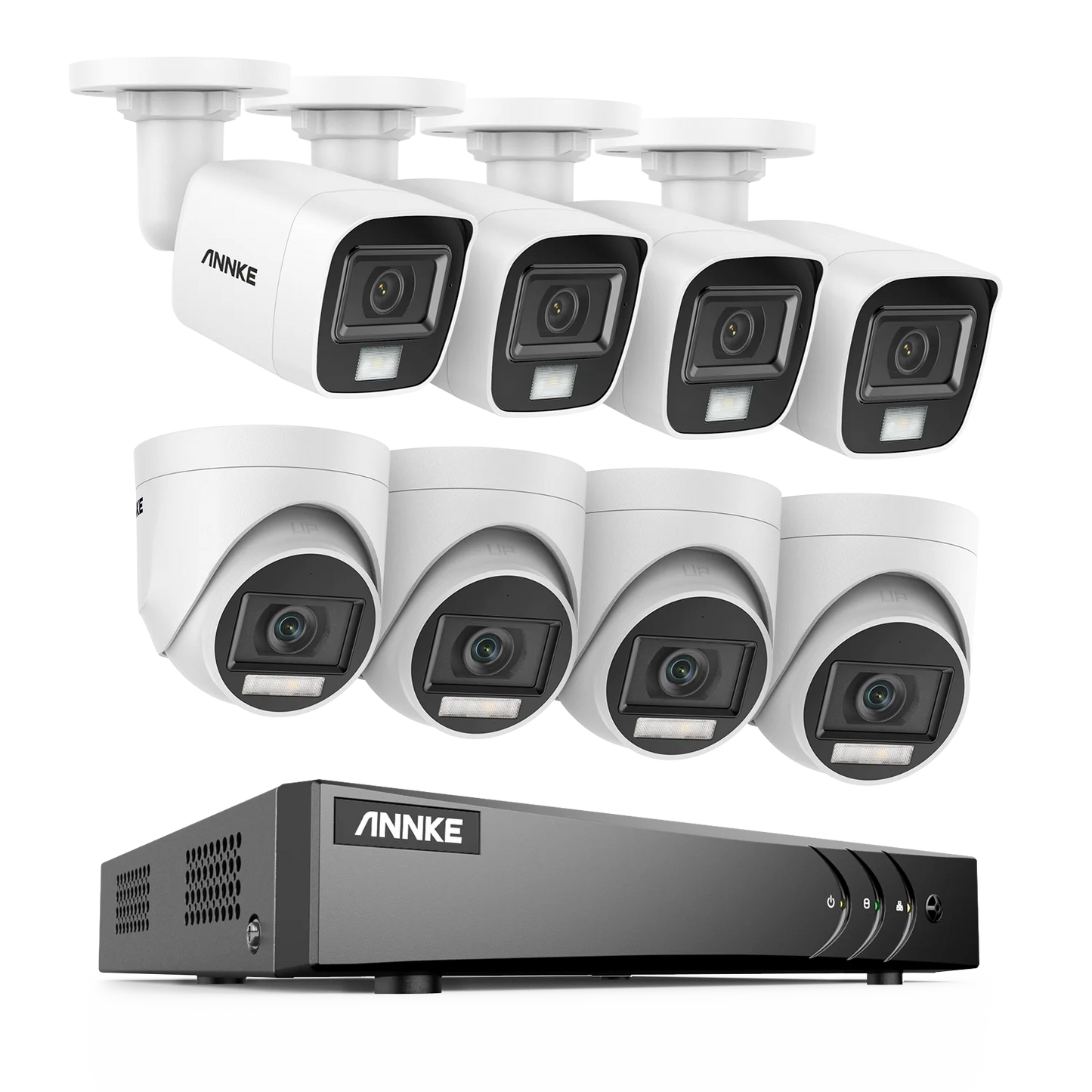Annke H265 8 Channel 5MP DVR Security Kit 8 Cameras IP67