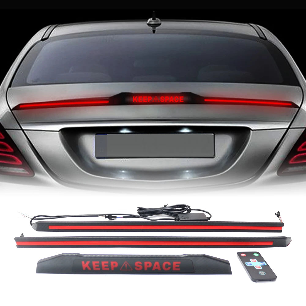 Dynamic Car Spoiler Brake Light Strip 50 Inch Universal