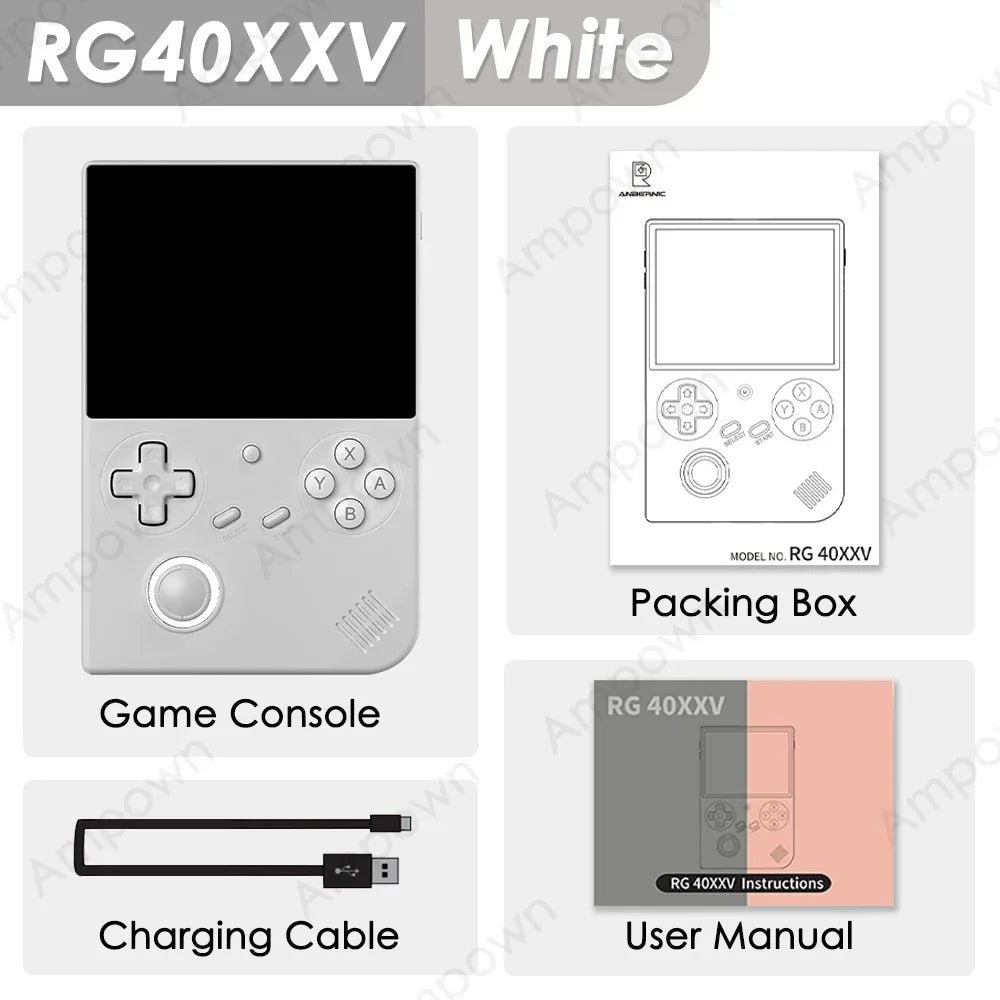 Anbernic RG40XXV Handheld Game Console 4 Inch IPS Screen