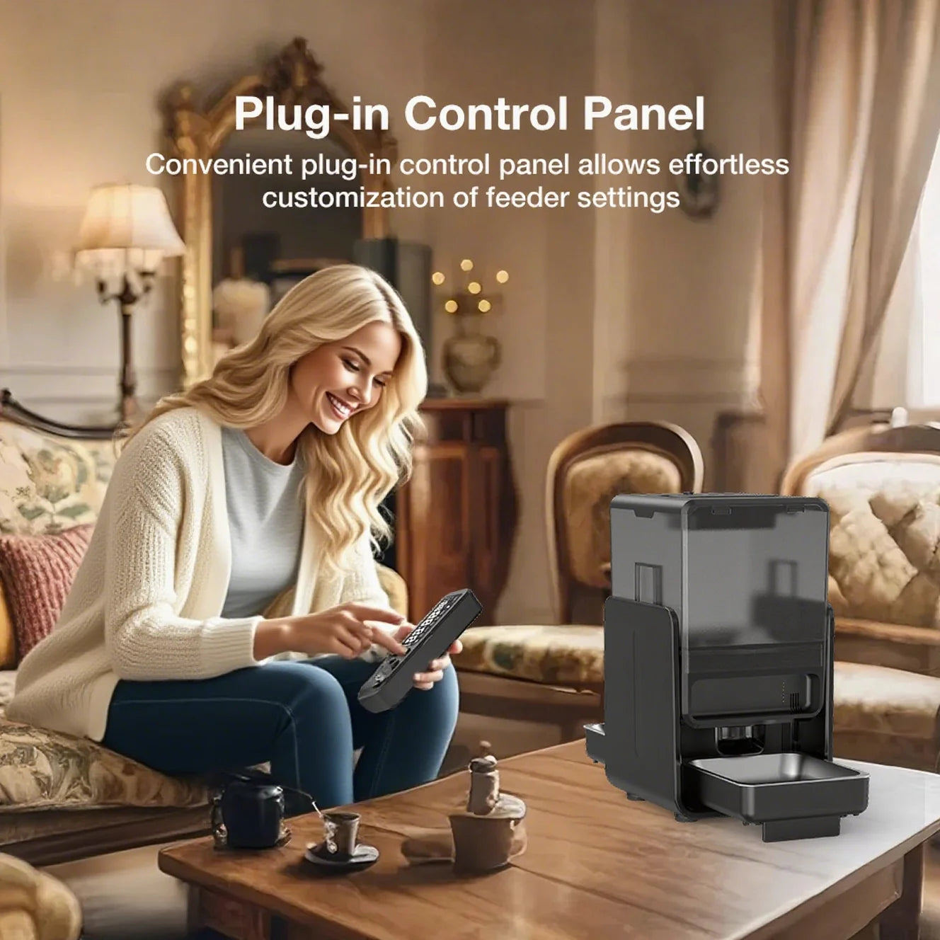 Cityflee Automatic Pet Feeder For Cats And Dogs Timed Feeding