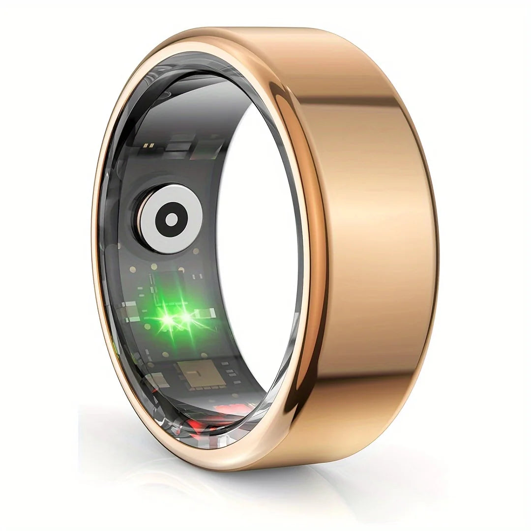 Smart Ring Wireless Step Counter Sports Stainless Steel