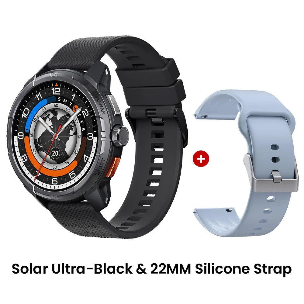 Haylou Solar Ultra GPS Smartwatch 1.6 Inch AMOLED Display
