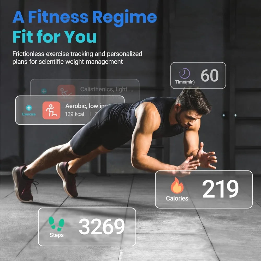 Smart Scale For Body Weight Fat And BMI Muscle Mass Digital