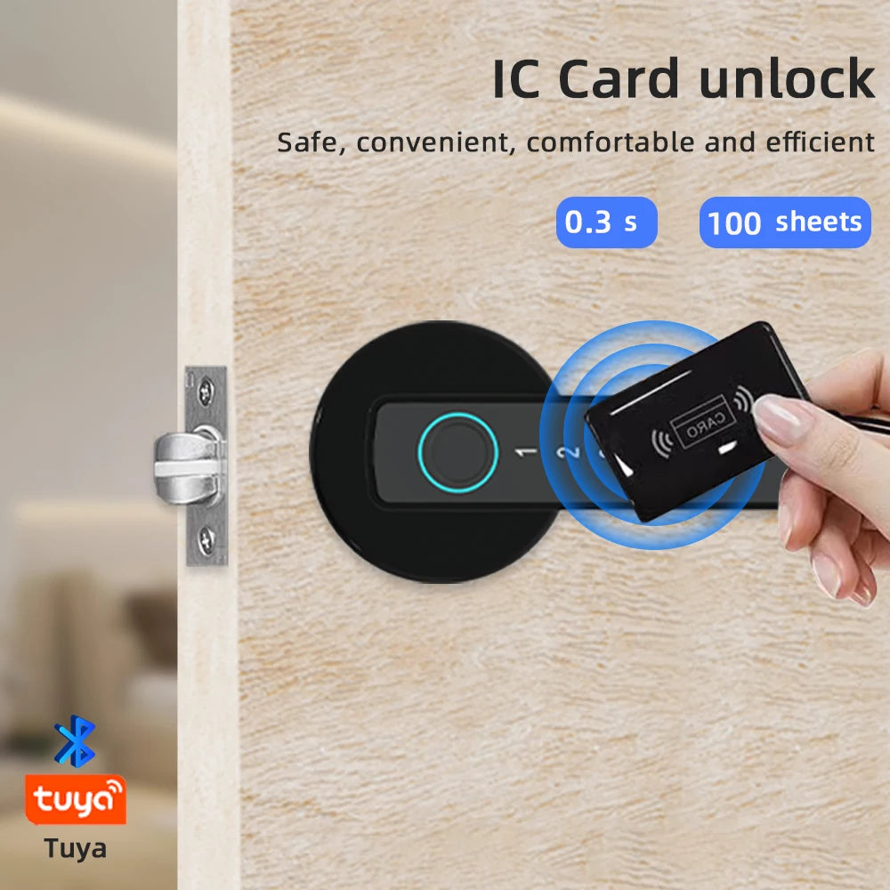 Raykube Tuya BLE Smart Fingerprint Door Lock Unlock