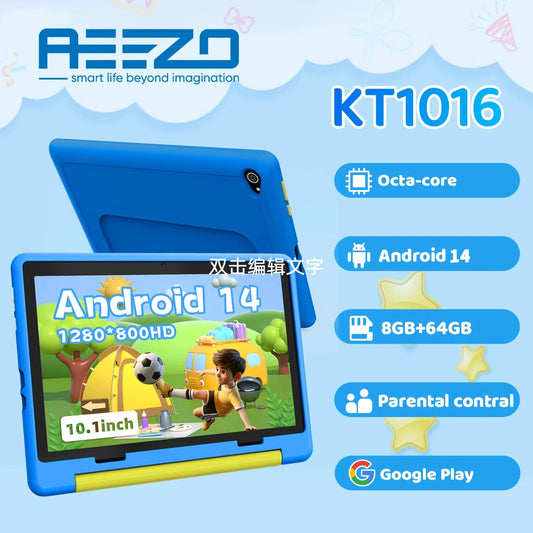 AEEZO Kids Tablet Android Octa Core 8GB RAM 64GB ROM