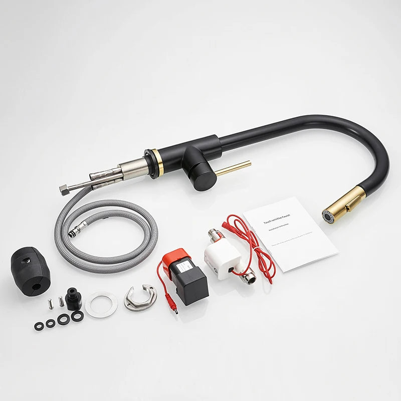 WANFAN Sensor Kitchen Faucet With Smart Touch Control