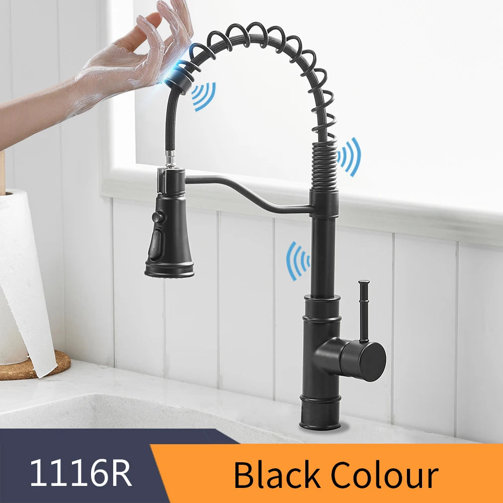 Smart Touch Kitchen Faucet Sensor Water Tap KH1005 Rotating