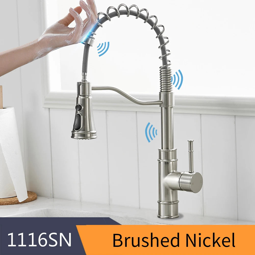 Smart Touch Kitchen Faucet Sensor Water Tap KH1005 Rotating