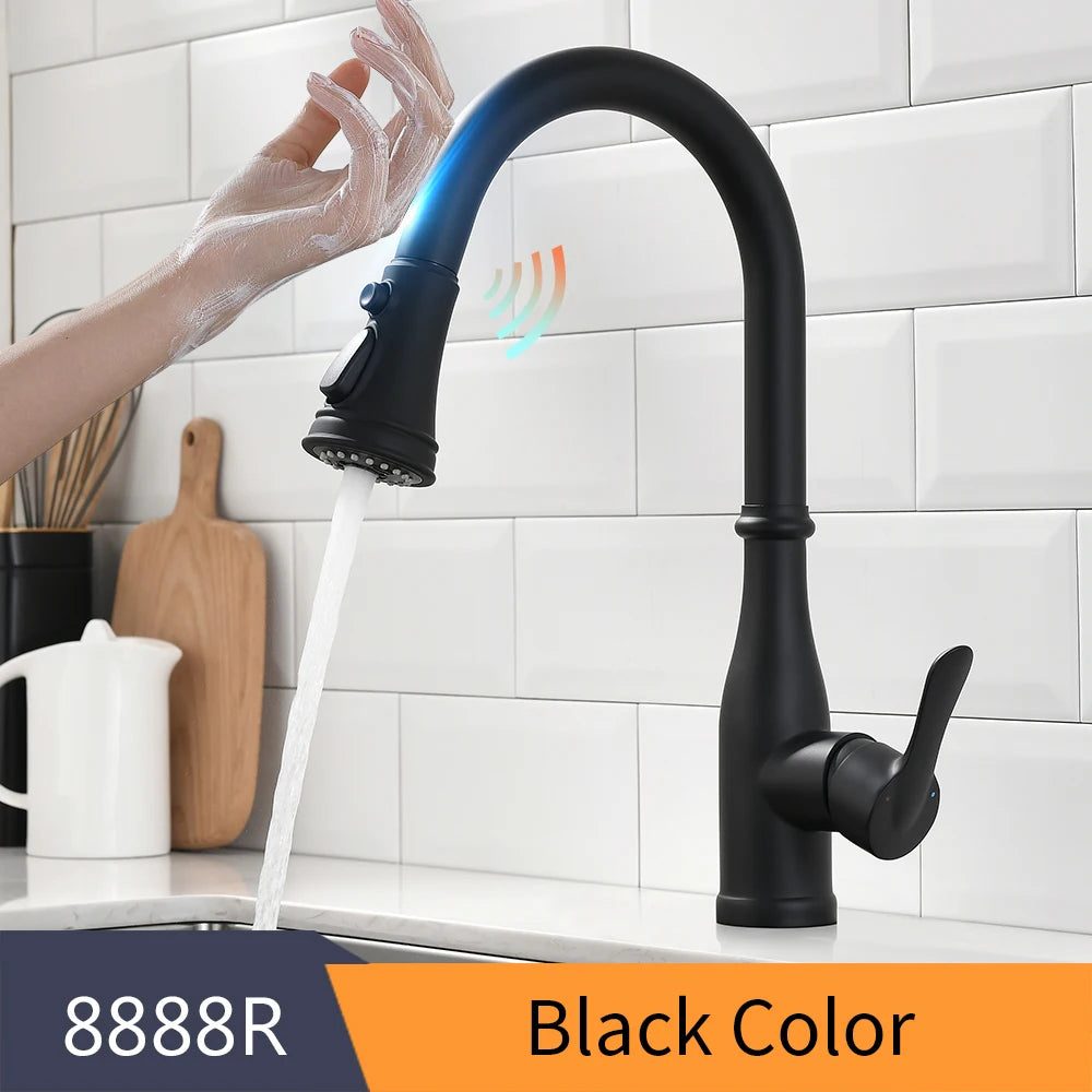 Smart Touch Kitchen Faucet Sensor Water Tap KH1005 Rotating