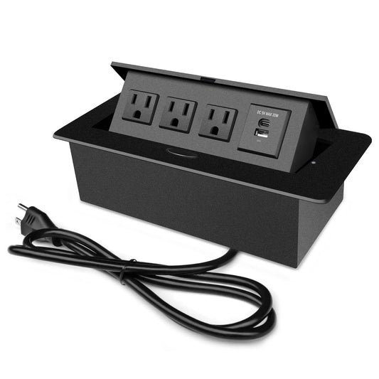 Conference Table Power Outlet PD20W Type C Fast Charging Hub