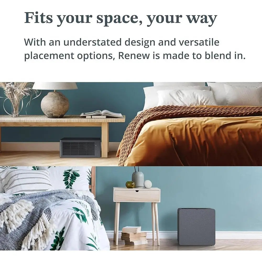 Smart Air Purifier HEPA 13 Charcoal Filter Portable Silent