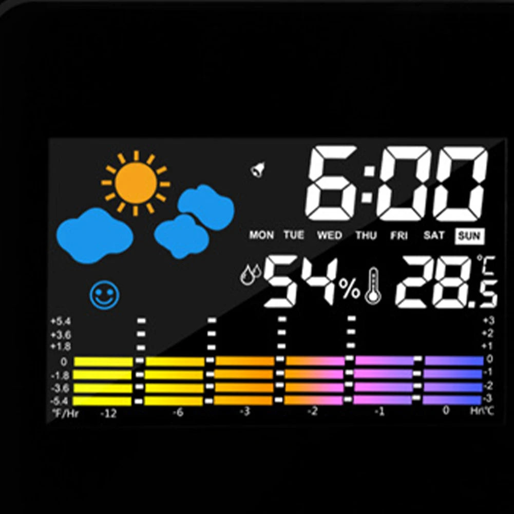 APWIKOGER Smart Alarm Clock With Night Backlight Projector