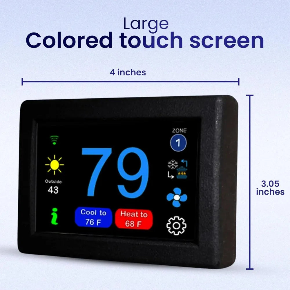 EasyTouch Digital WiFi Bluetooth RV Thermostat Replacement