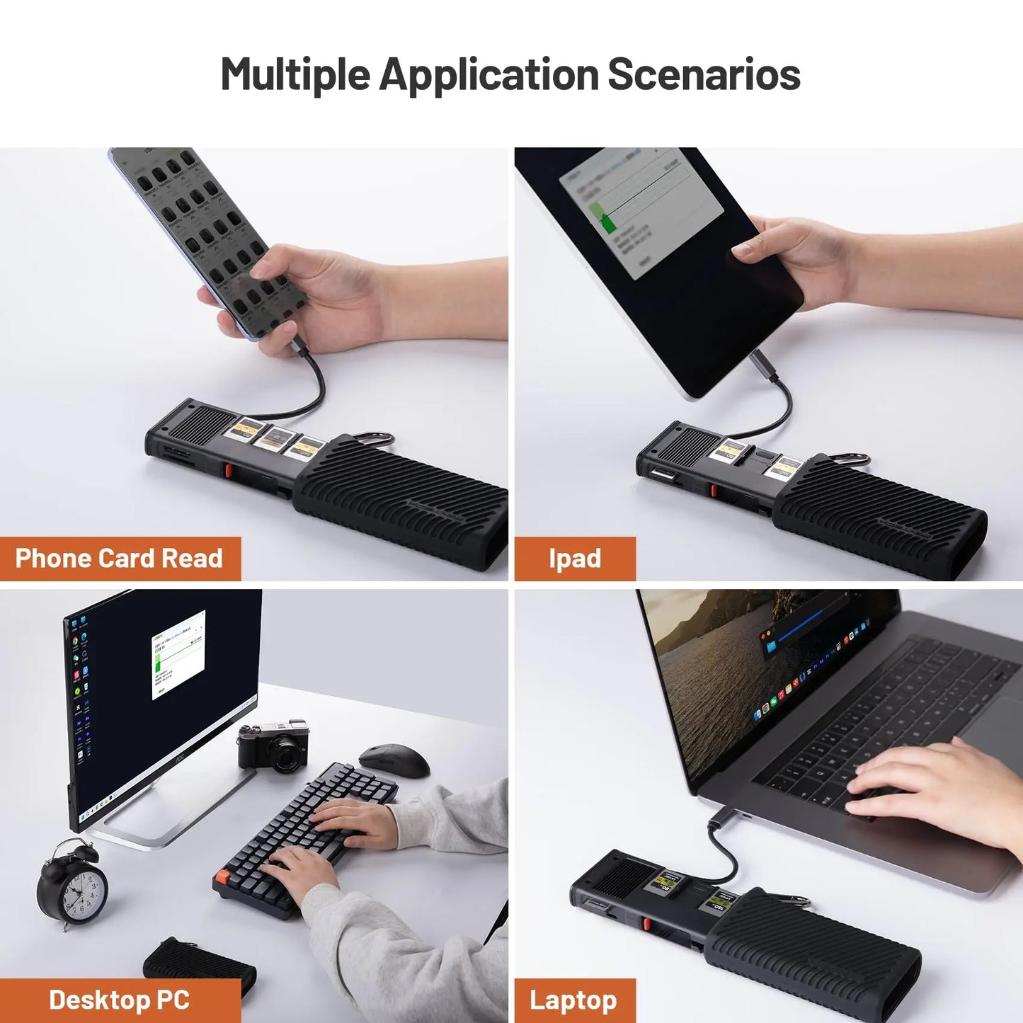 PGYTECH Highspeed CardReader DualSlotUSB 3 1 TypeC