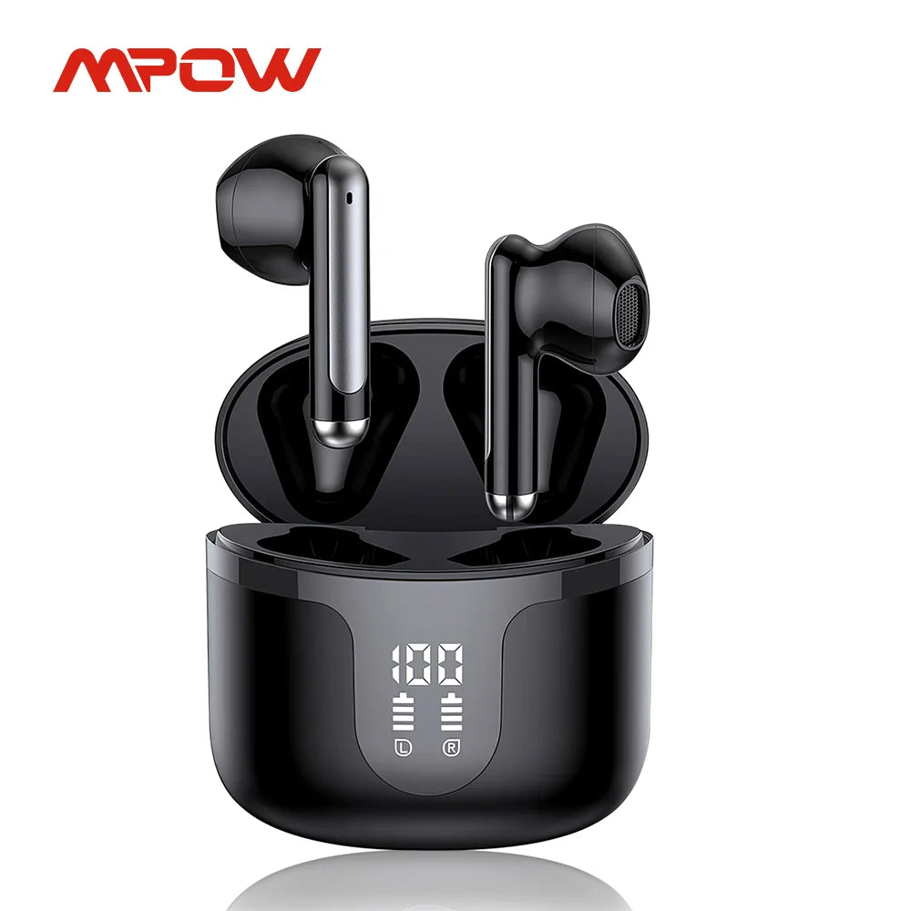 MPOW S47 True Wireless Earbuds Bluetooth 5 3 35H Playback