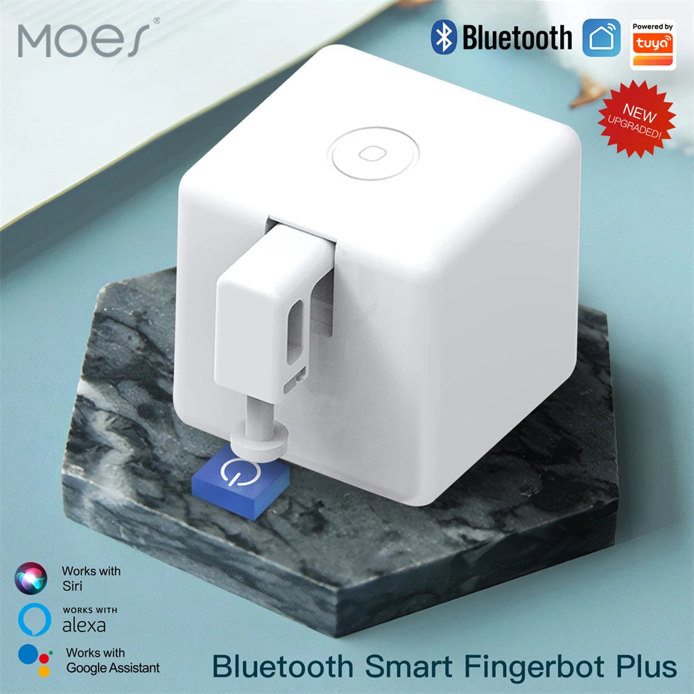 MOES Tuya Bluetooth Fingerbot Switch Button Pusher Alexa