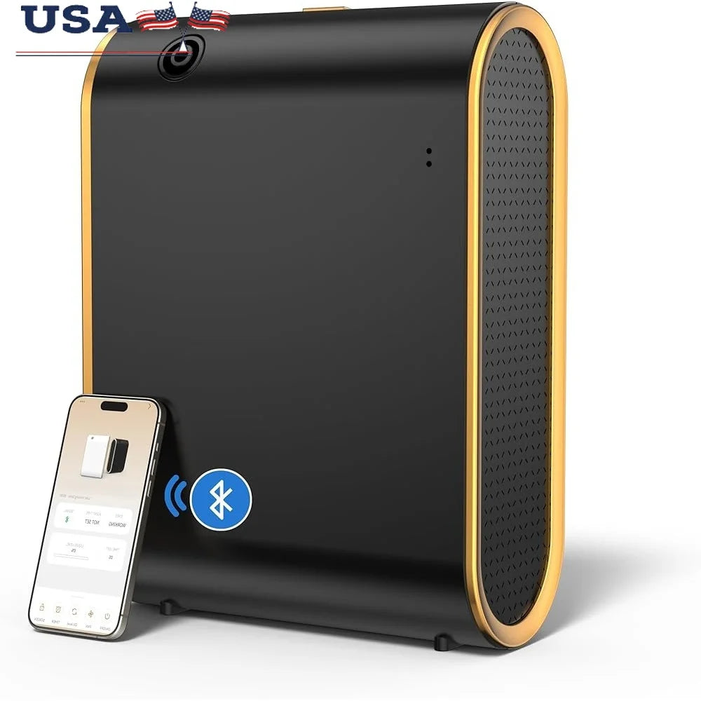 Smart Bluetooth Waterless Essential Oil Diffuser Cold Air