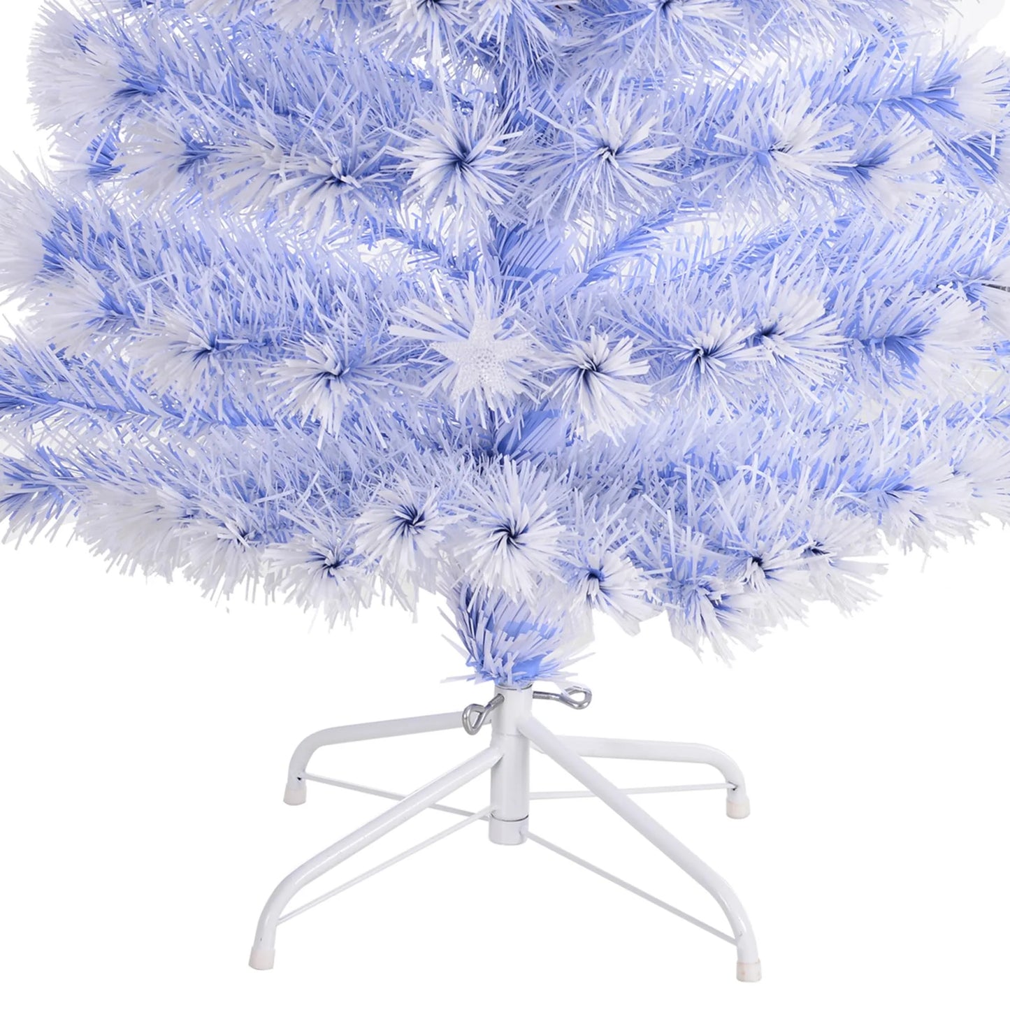 Pre Lit Fiber Optic Artificial Christmas Tree With LED Star Lights