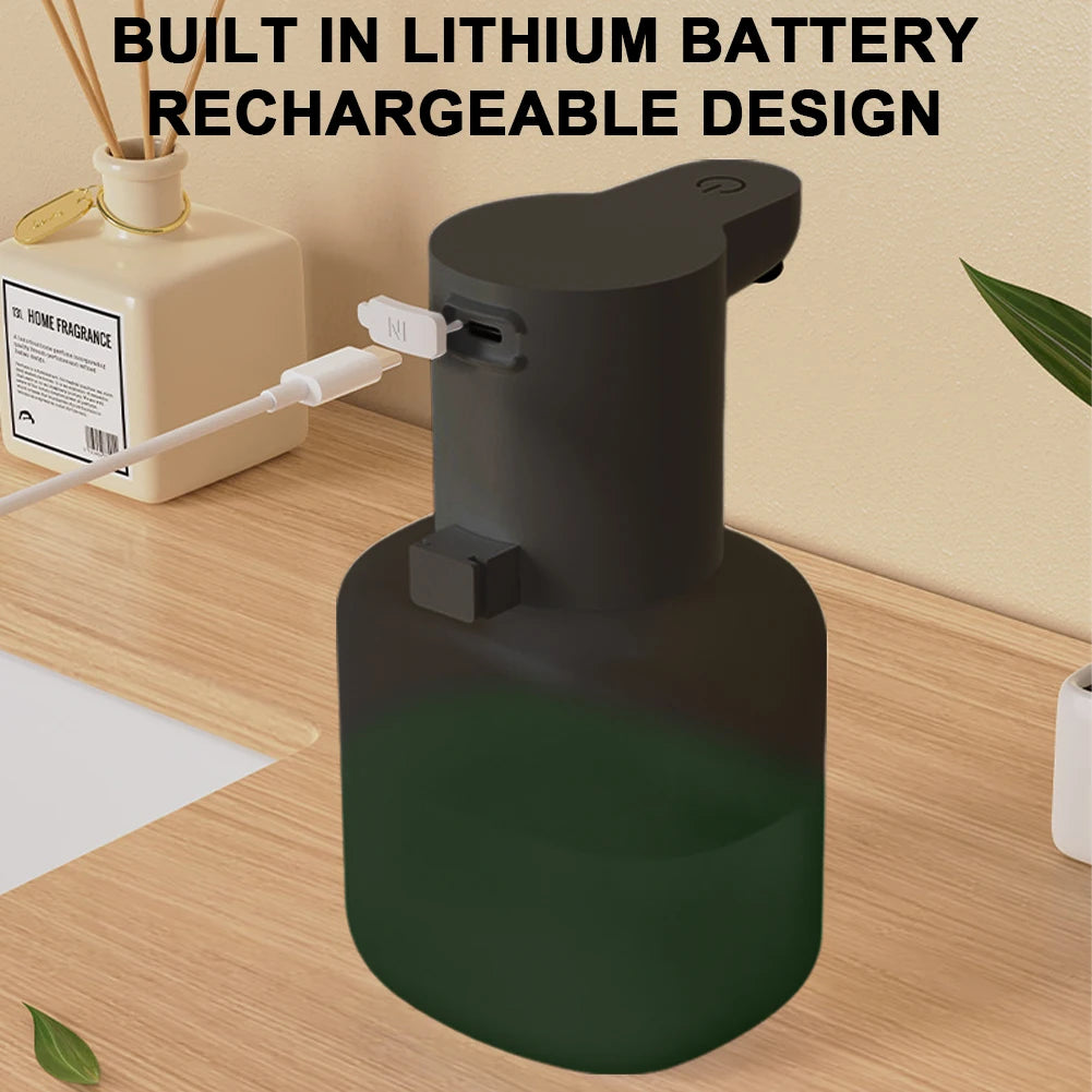 Feature USB Rechargeable Automatic Foam Soap Dispenser