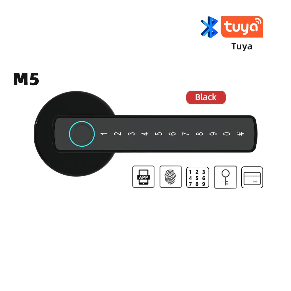Raykube Tuya BLE Smart Fingerprint Door Lock Unlock