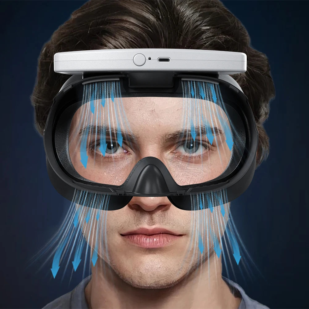 Cooling Fan With Facial Interface For Meta Quest 3 VR
