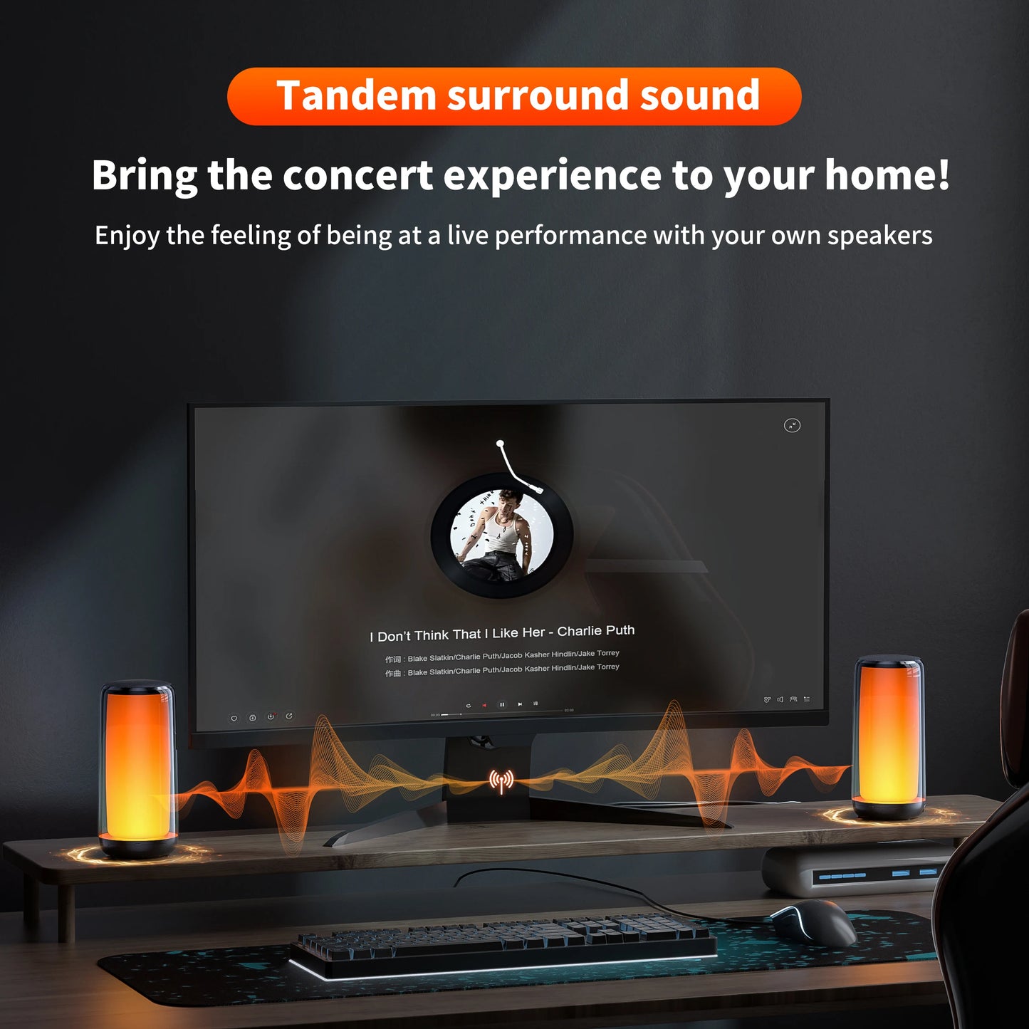 QERE Bluetooth Speaker 10W HiRes Outdoor IPX5 Waterproof