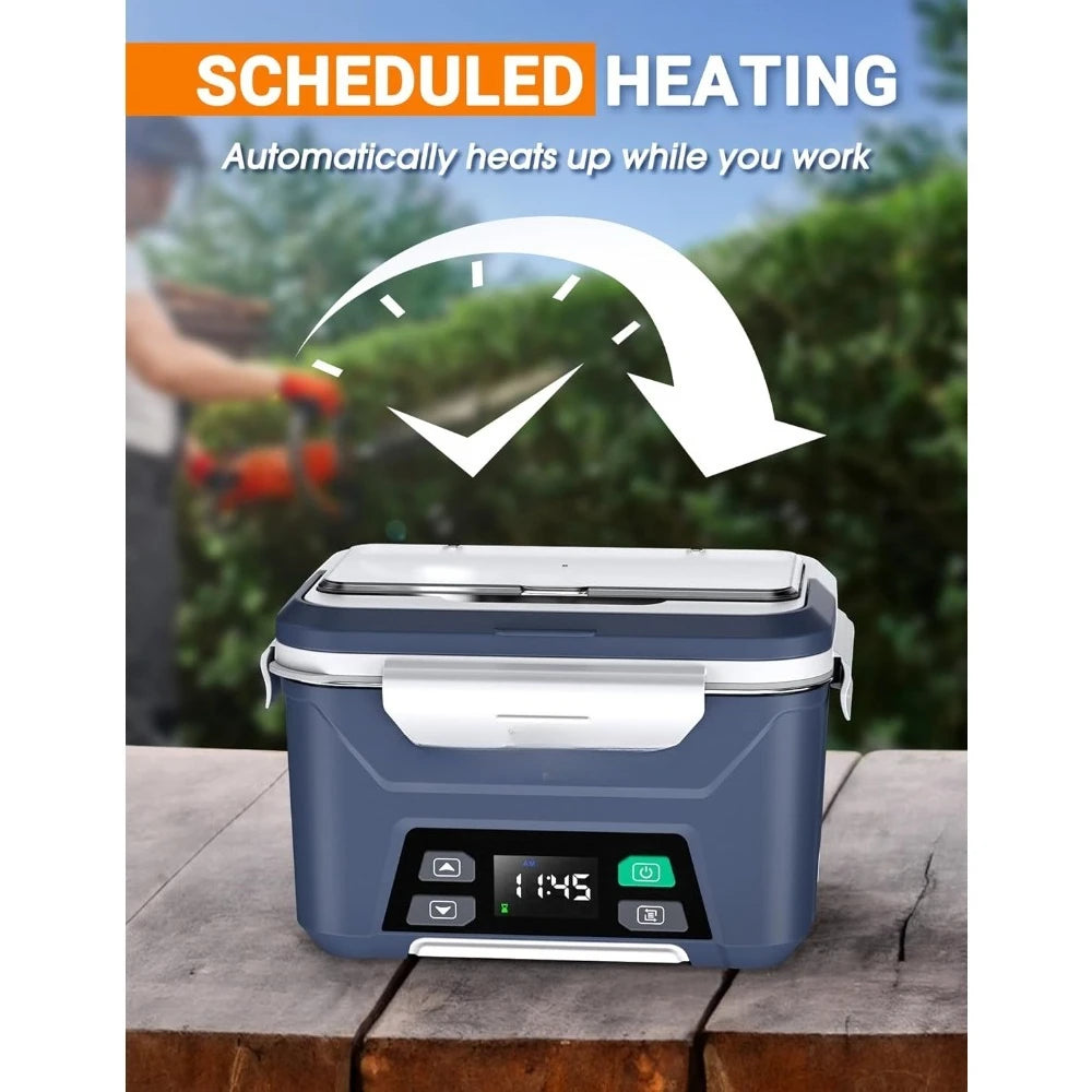 Hign-concerned Rechargeable Heated Lunch Box Scheduling