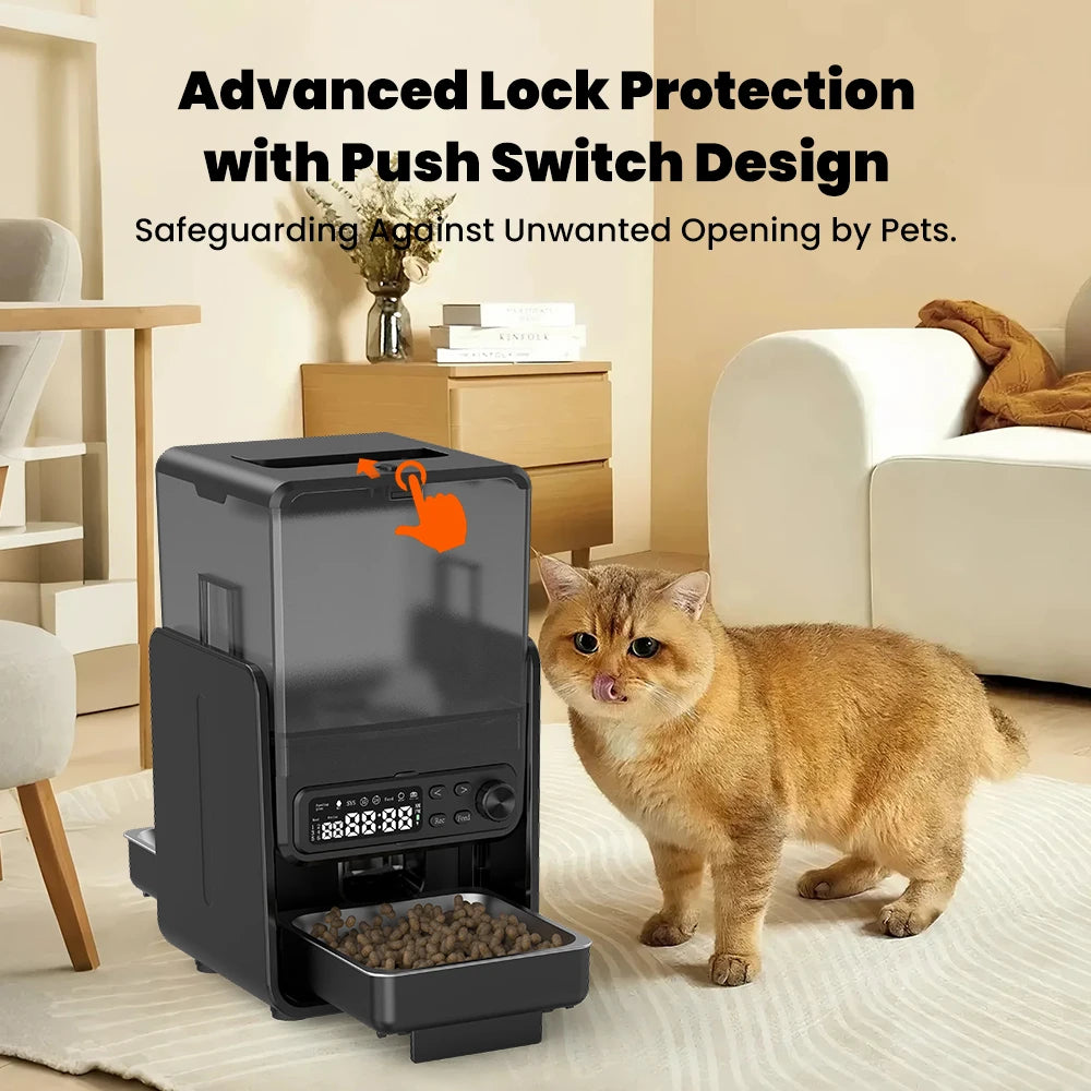 Cityflee Automatic Pet Feeder For Cats And Dogs Timed Feeding