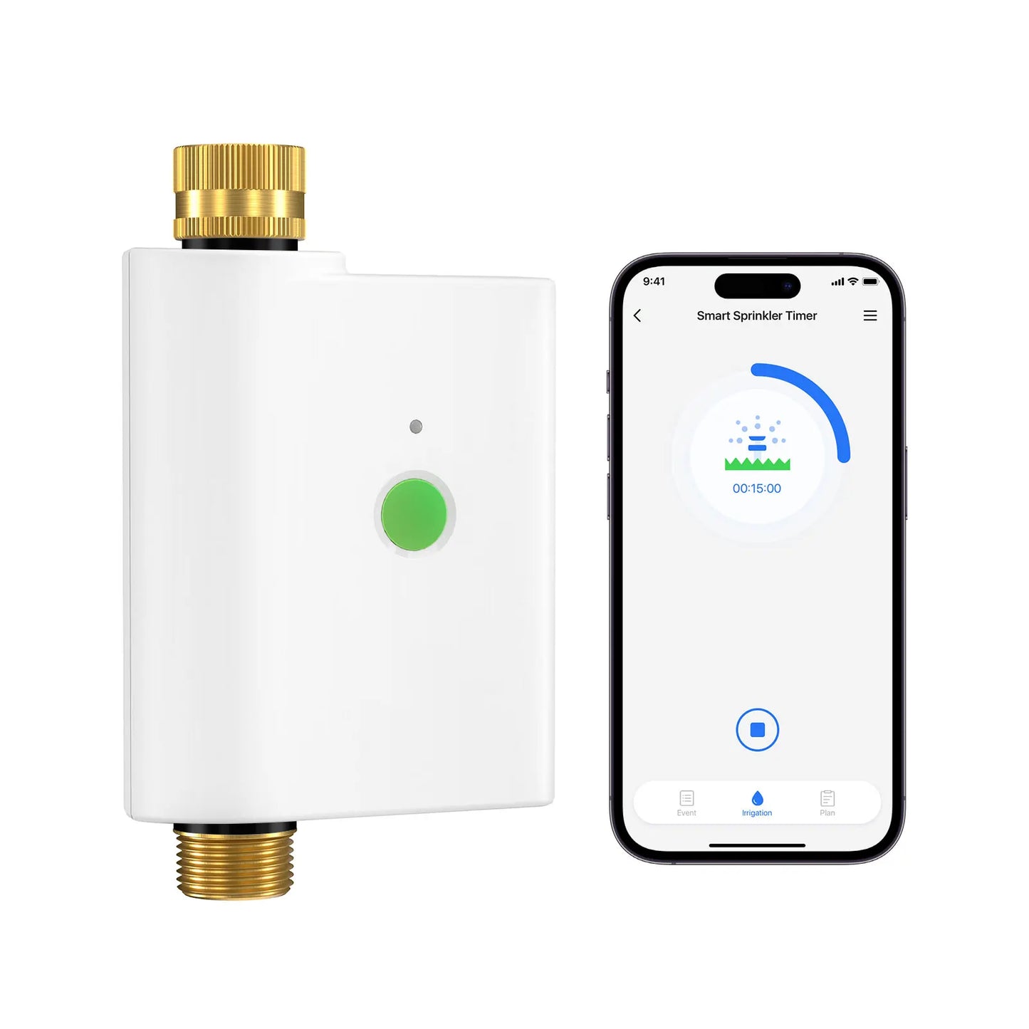 Meross Smart Sprinkler Timer WiFi Hose Faucet Controller With Alerts