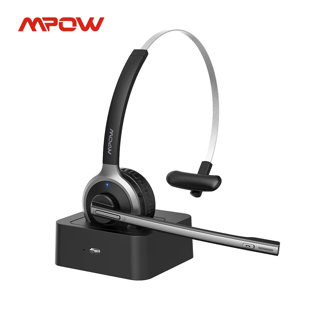 Mpow M5 Pro Bluetooth Five Point Zero Headphones With Mic