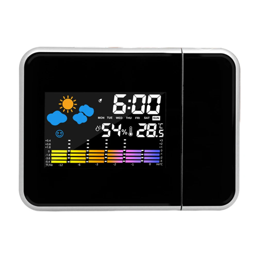 APWIKOGER Smart Alarm Clock With Night Backlight Projector