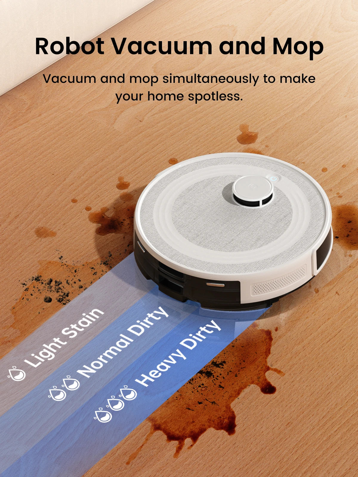 Lefant M2 Pro LDS Robot Vacuum And Mop Smart Mapping 5000Pa