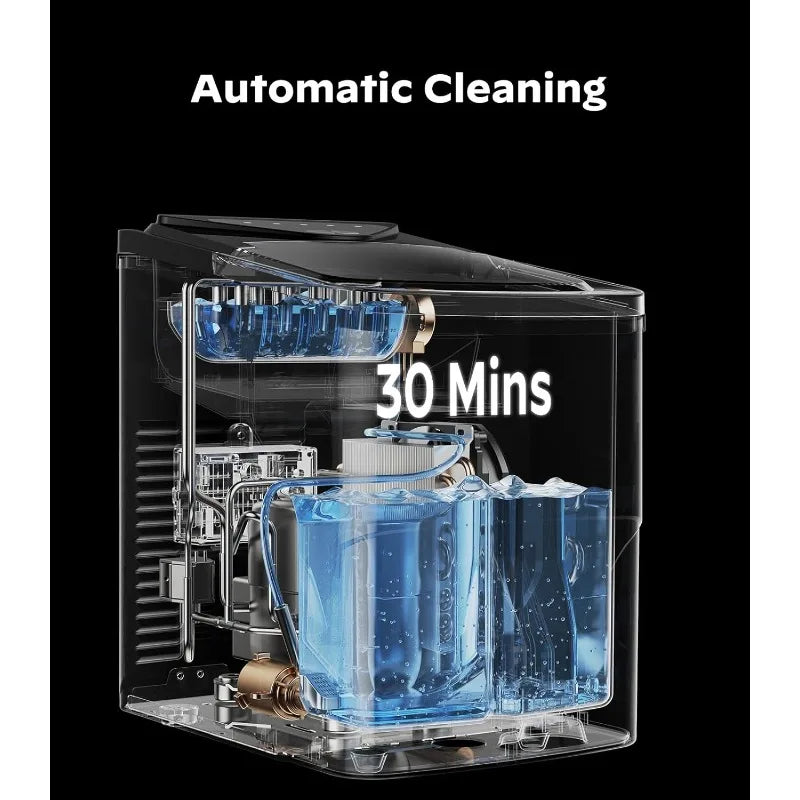 XMSJ Smart Countertop Ice Maker With App Control WiFi