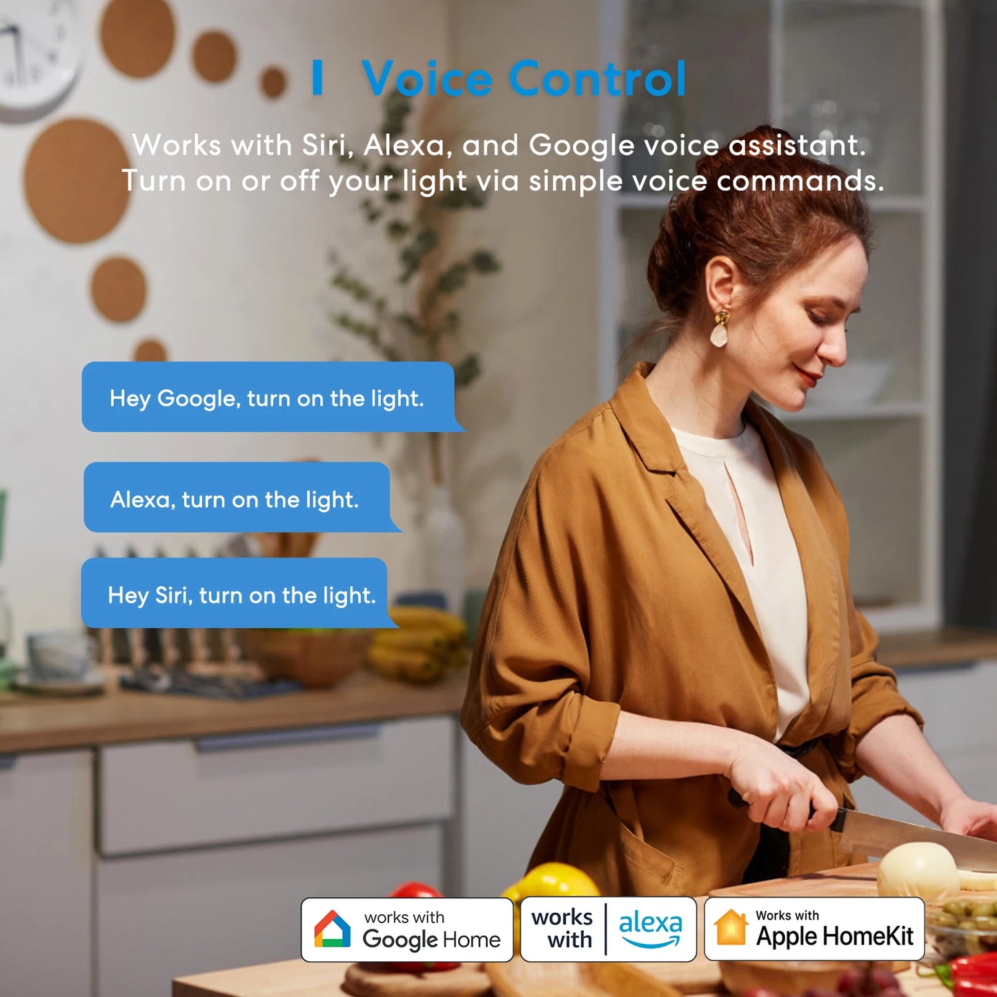 Meross HomeKit WiFi Smart Wall Switch US Standard Alexa