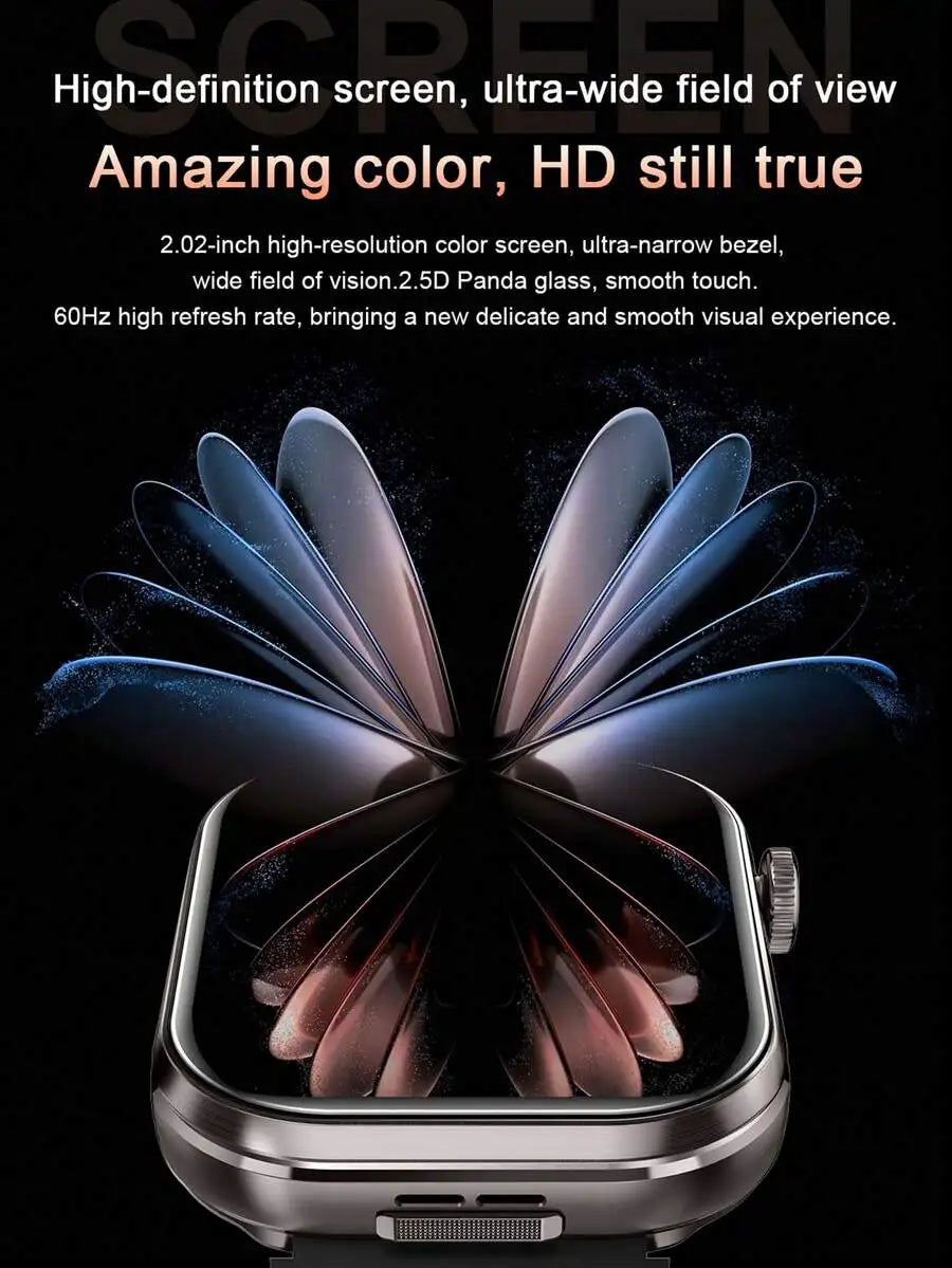 Dual Display Smartwatch With Built In Earbuds And Camera