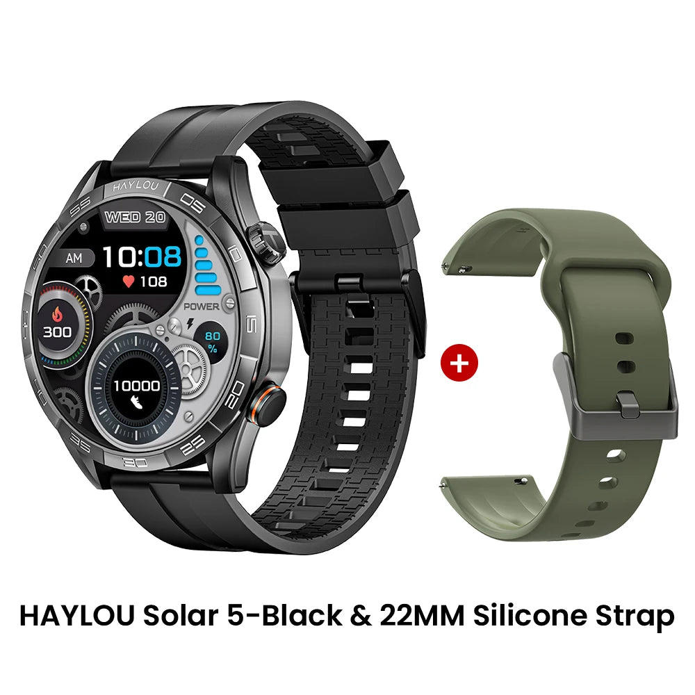 Haylou Solar 5 Smartwatch 1.58 Inch AMOLED Voice Calling