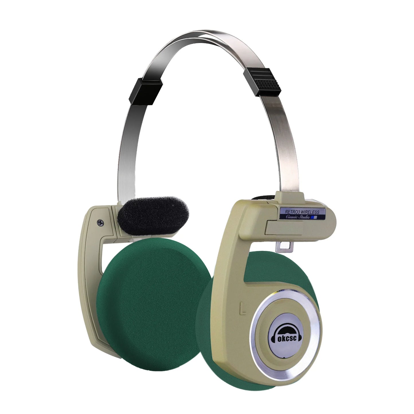 OKCSC 2 In 1 3rd Gen Wireless Headphones Bluetooth