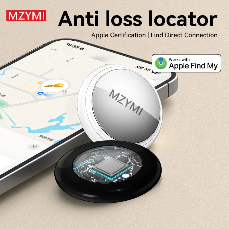 MZYMI Portable Anti Loss TX02 GPS Tracker Apple Find My