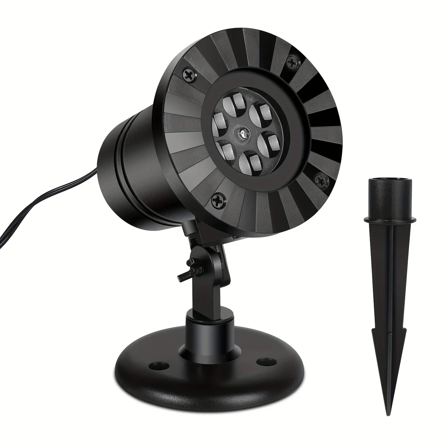 High-concerned Snowflake Laser Projector Light Landscape Christmas Decor