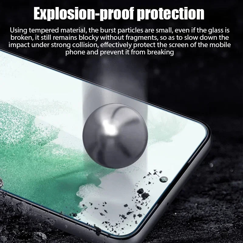 3Pcs Tempered Glass Screen Protector For Samsung Galaxy A