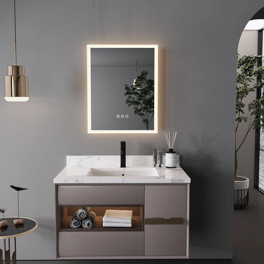 Led Bathroom Mirror With Anti Fog And Memory Function