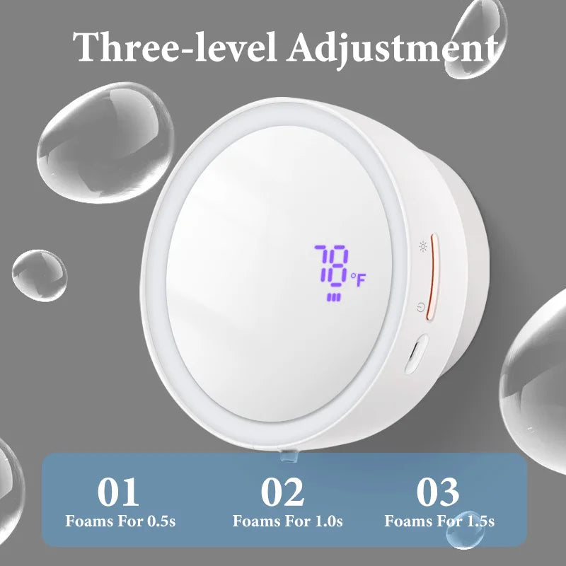 Hign-concerned Automatic Touchless Foaming Soap Dispenser USB Rechargeable