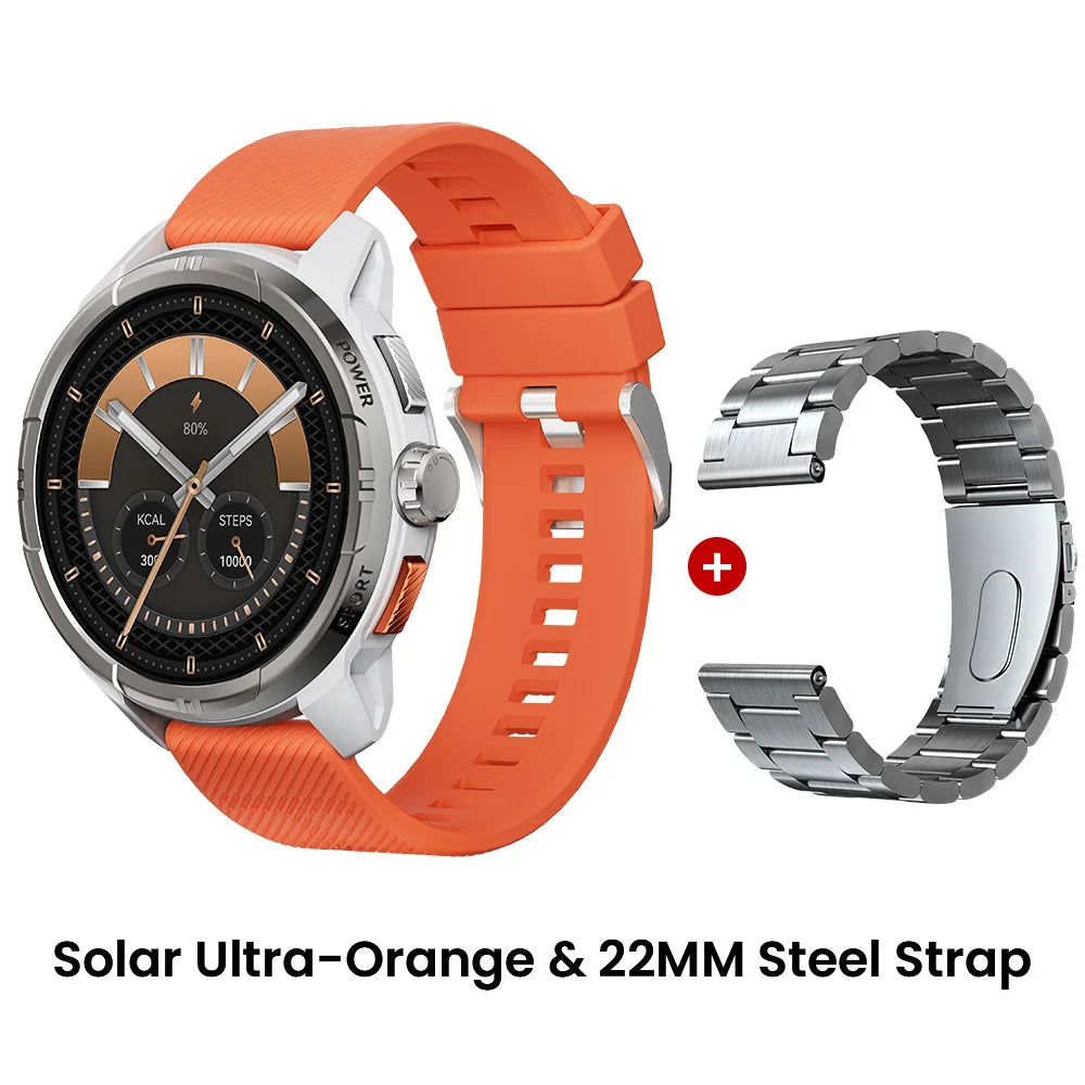 Haylou Solar Ultra GPS Smartwatch 1.6 Inch AMOLED Display