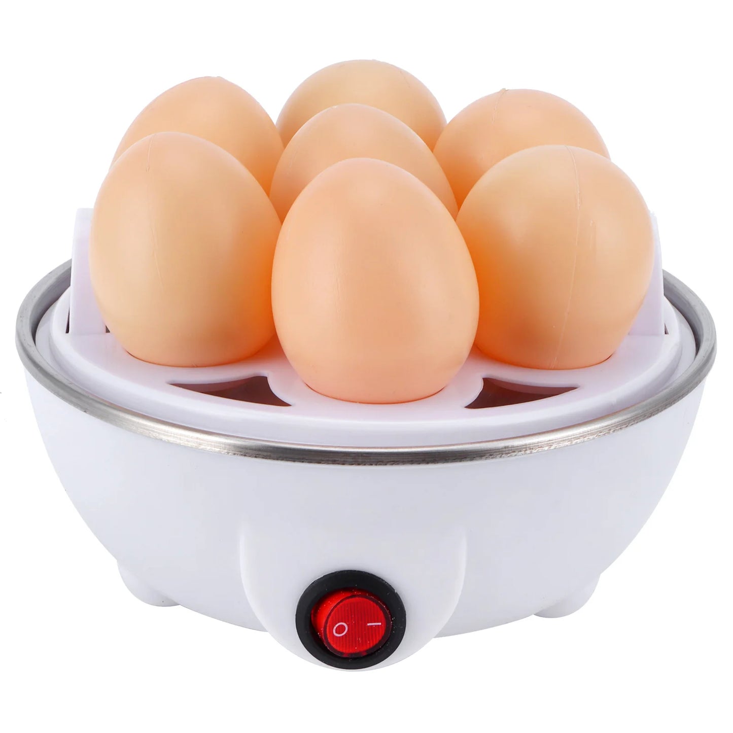 Romellar Electric Egg Boiler Multifunctional Poacher for Kitchen Use