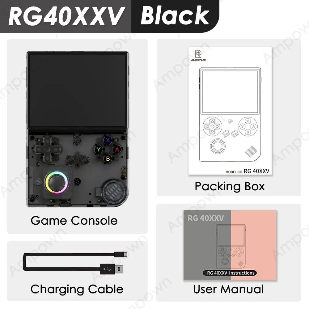 Anbernic RG40XXV Handheld Game Console 4 Inch IPS Screen