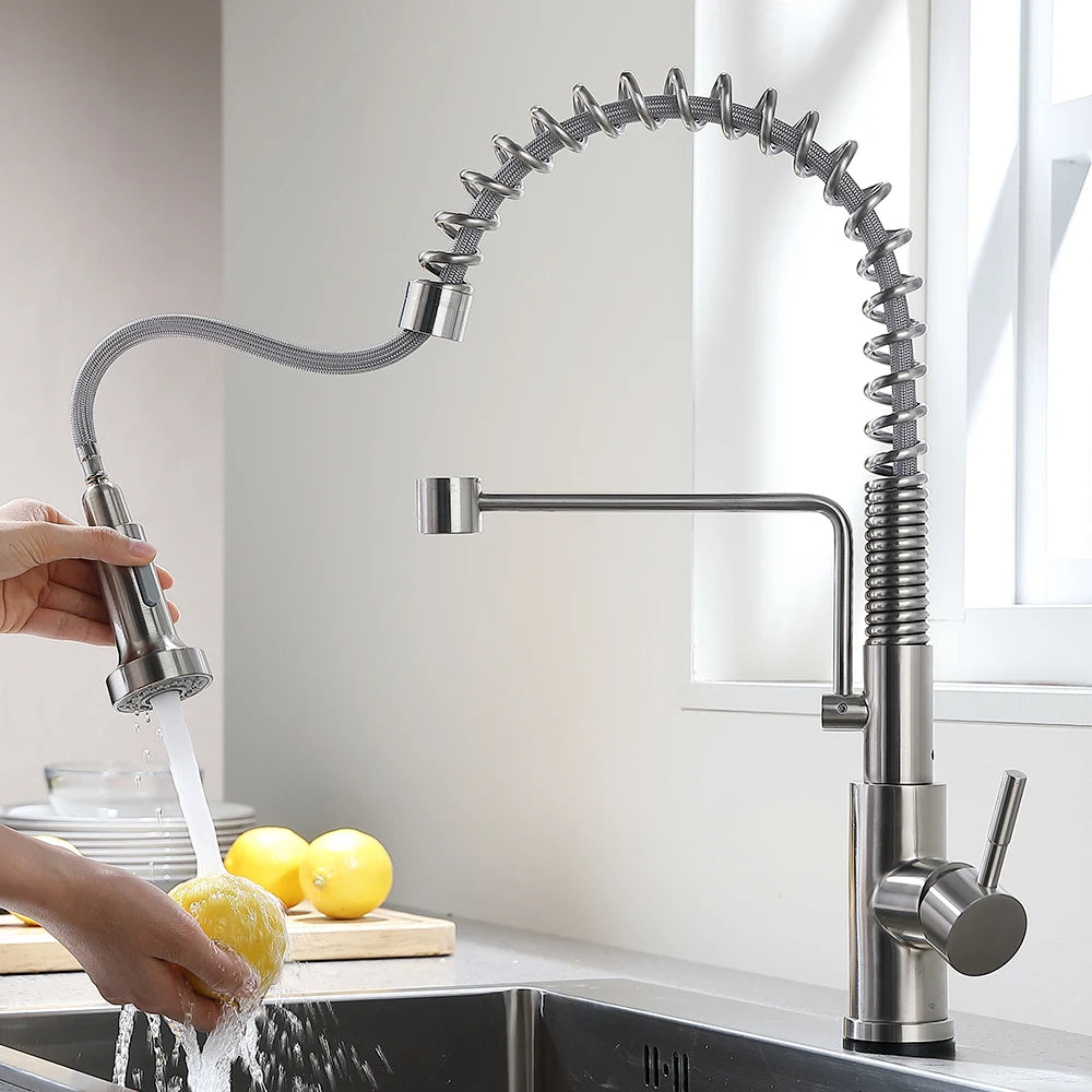 Smart Touch Kitchen Faucet Sensor Water Tap KH1005 Rotating
