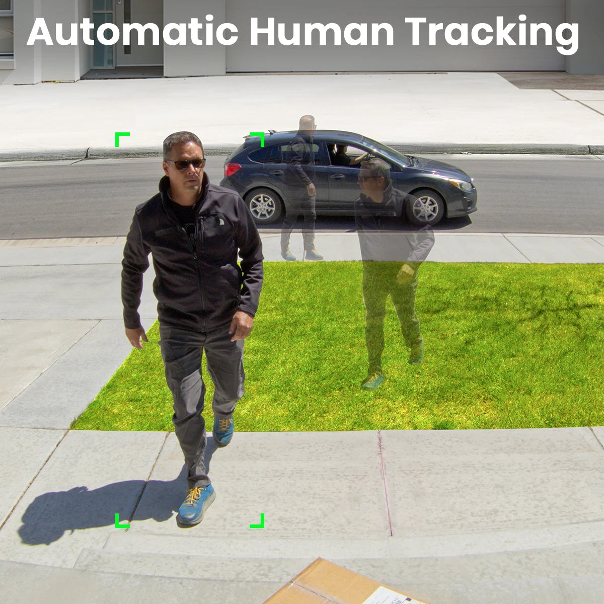 AOSU PTZ Solar Camera 3MP Wireless 2 4G WiFi CCTV AI