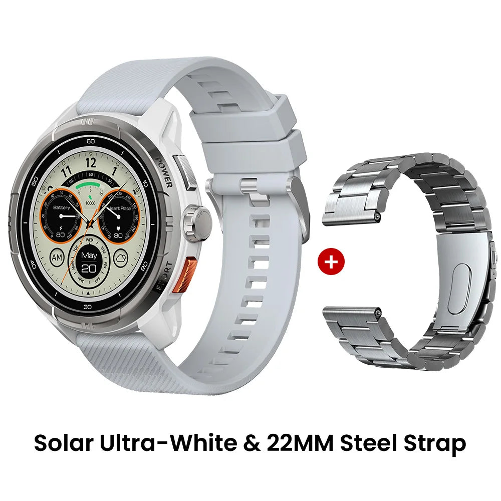 Haylou Solar Ultra GPS Smartwatch 1.6 Inch AMOLED Display