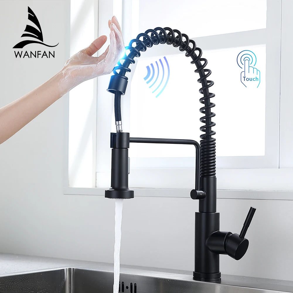 Smart Touch Kitchen Faucet Sensor Water Tap KH1005 Rotating