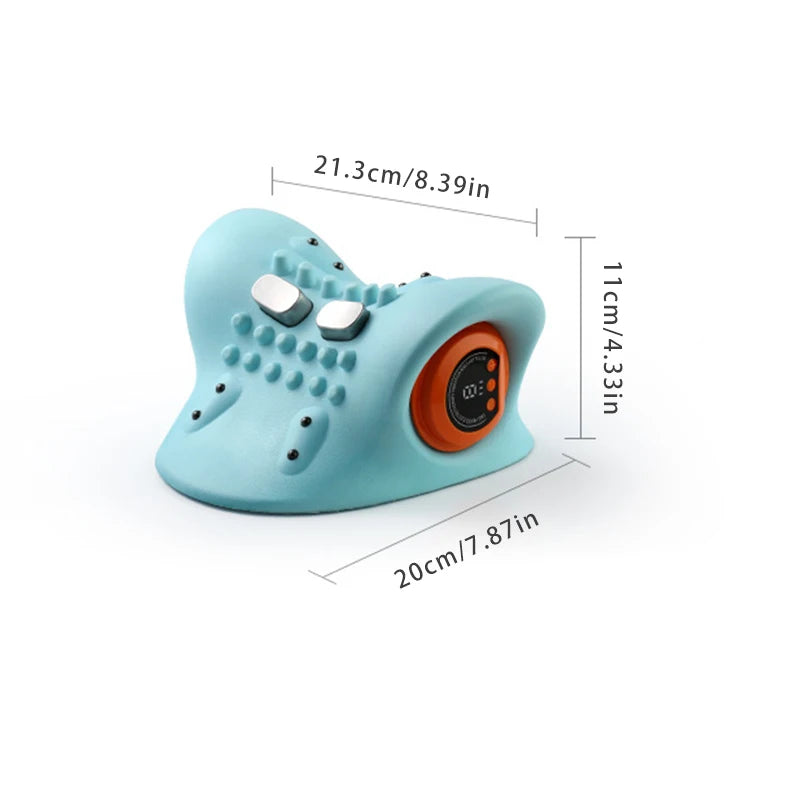 Electric Neck Massager With Finger Pressure And Shoulder Back Massage